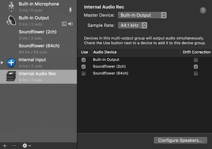 free volume recorder for mac osx